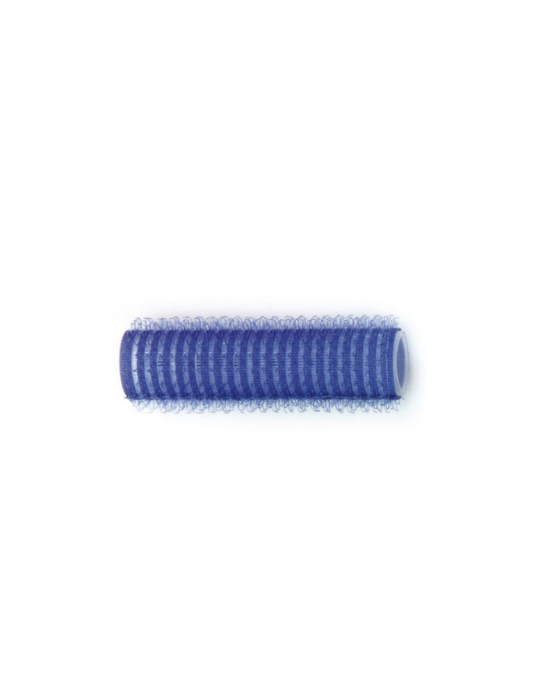 Rulo Peluquería Velcro Azul 16mm AG (12ud)