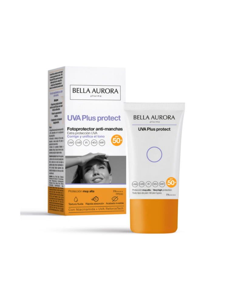 Bella Aurora Protector solar 50+ anti-manchas pieles secas o normales