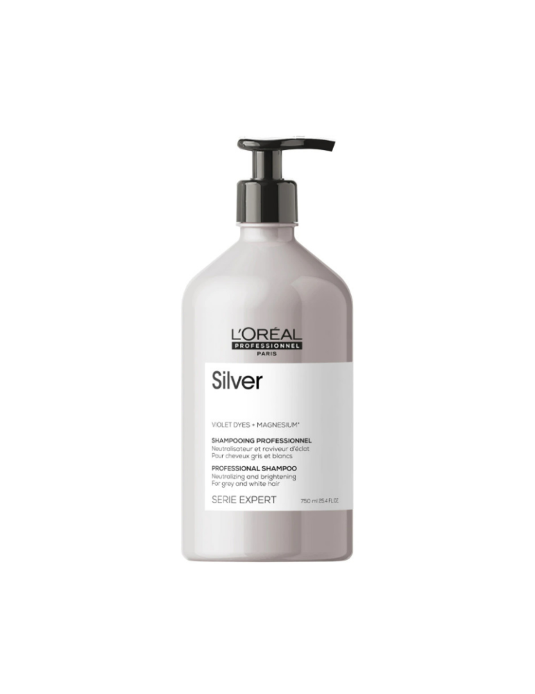 Loreal ilver Shampoo 500ml antiamarillo